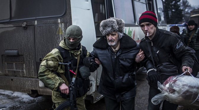 UKRAINE – Crimes de guerre de l’OTAN à Debaltsevo?/ Joe Biden redessine la carte de Lvov à Kahrkiv